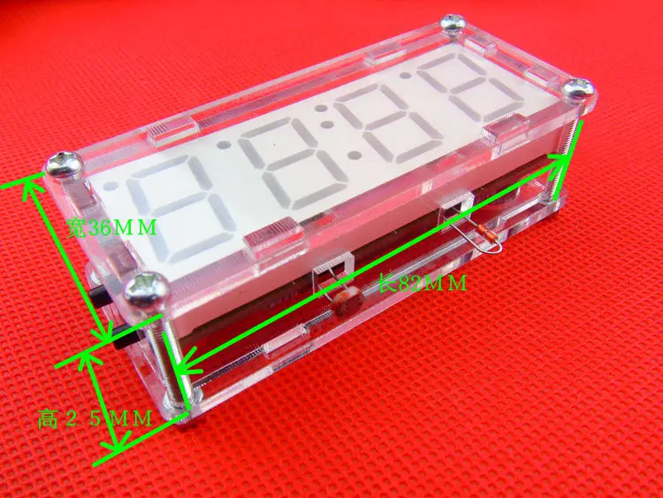 Набор электронных микроконтроллеров сделай сам светодиодные цифровые часы