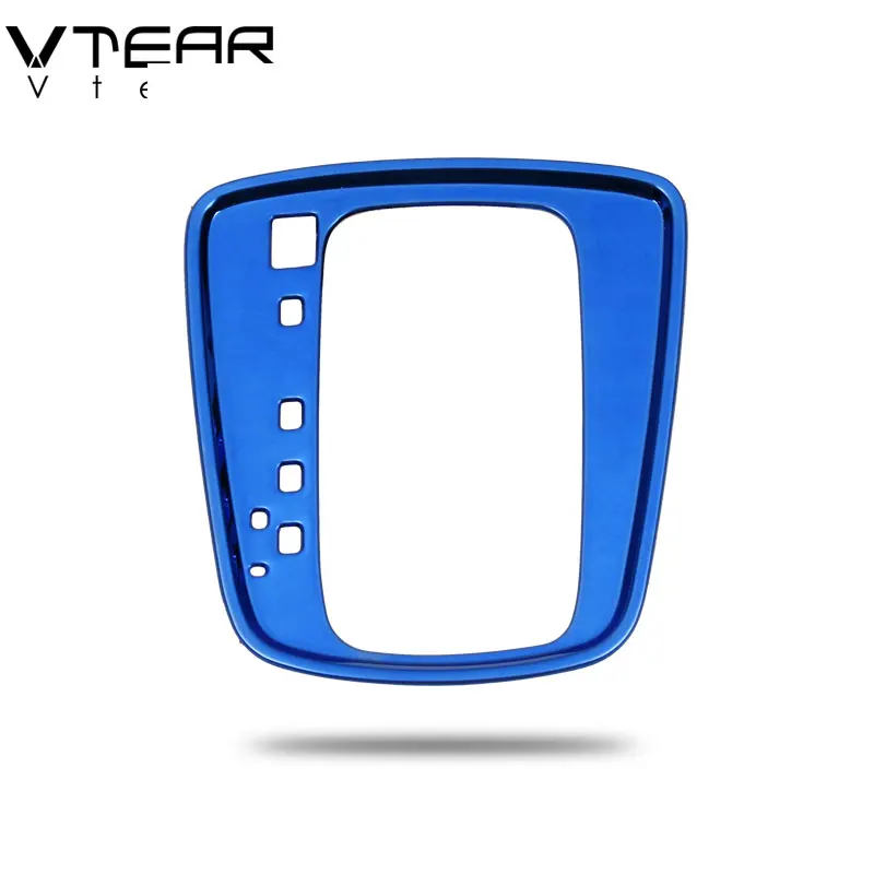 Vtear для киа рио 4 тюнинг Kia Rio 4 X-Line шестеренки, крышка рамы, внутренняя панель, круглые декоративные хромированные молдинги для стайлинга автомобиля, аксессуары, часть 2017