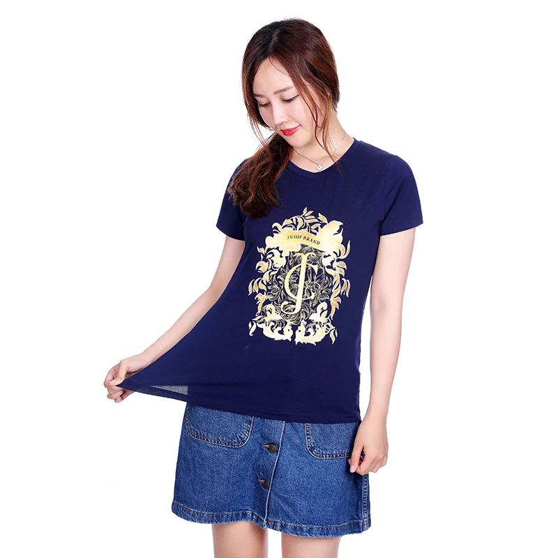 Женская футболка с коротким рукавом хлопковая туника в Корейском стиле