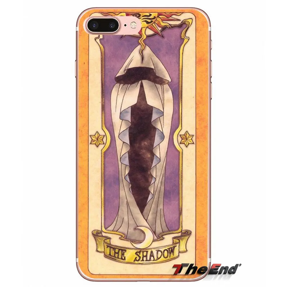 Для Samsung Galaxy J1 J2 J3 J5 J7 A3 A5 A7 2015 2016 2017 J530 J730 Fundas Coque sakura cardcaptor The Voice Card мягкий