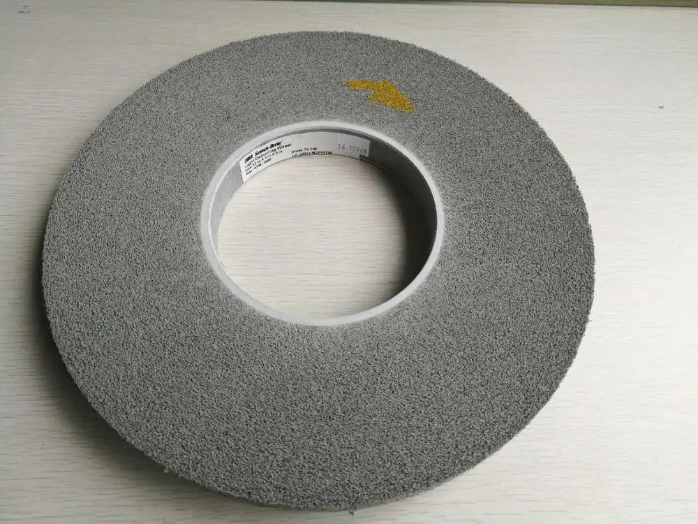 Легкое колесо для удаления заусенцев 01666 8inx 1/2inx3in 7s Fin LD нейлоновое полировальное