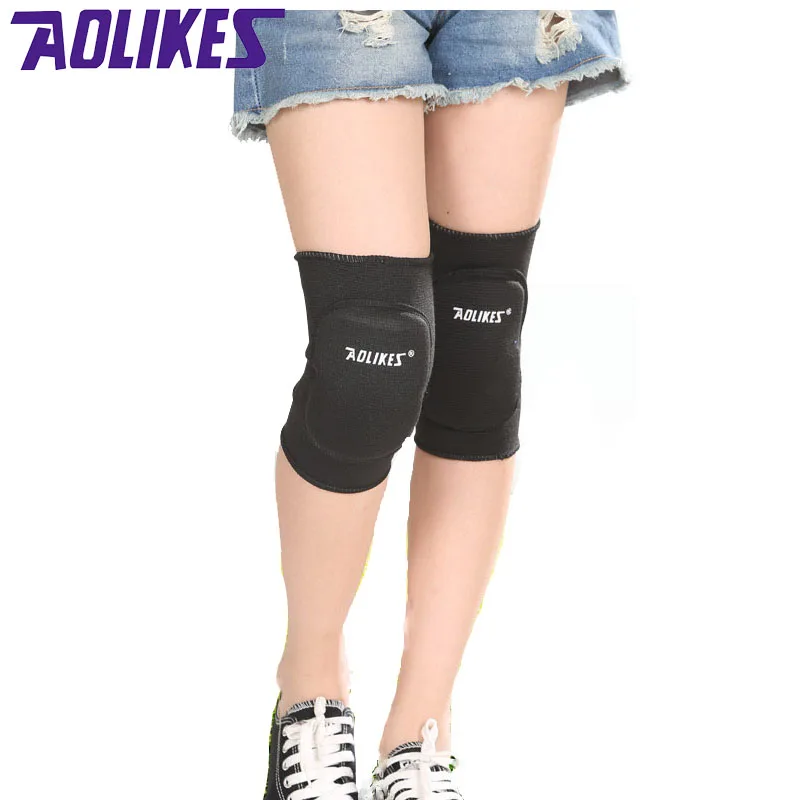 Aolikes 1 Pair Kids Knee Support Baby Crawling Safety Dance Volleyball Tennis Knee Pads Sport Kneepads Children Knee Protection