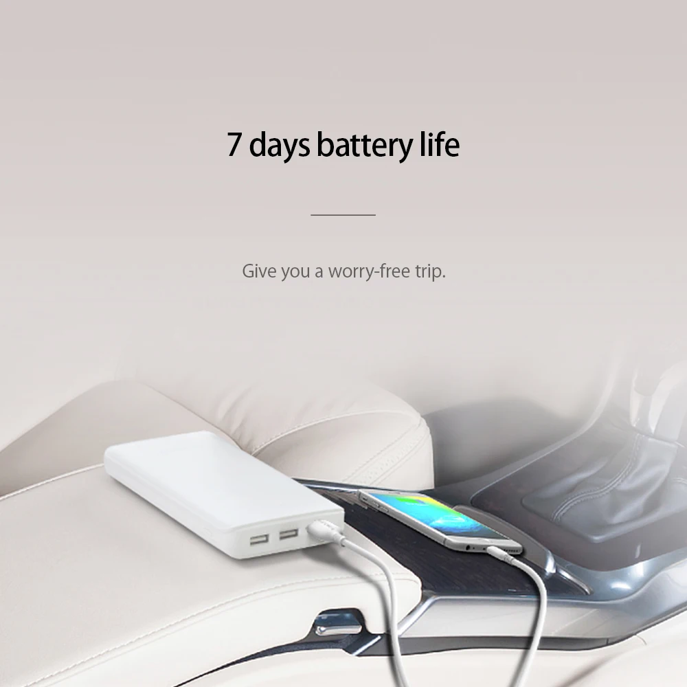 ORICO 20000 mAh 3 USB внешний аккумулятор портативный мобильный банк резервного