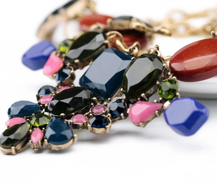 Оптовая цена модные женские повседневные аксессуары античное Золотое цветное