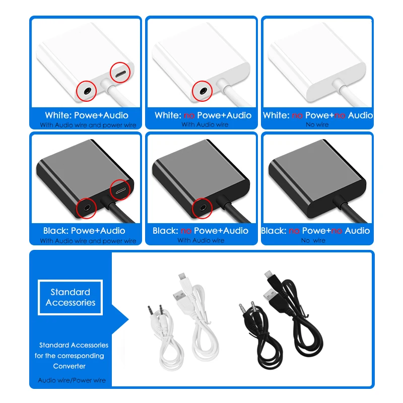 EECPT HDMI в VGA адаптер конвертер цифро-аналоговый видео аудио 1080P Адаптер для PS4 ТВ коробка ноутбук к ПК экран ТВ проектор