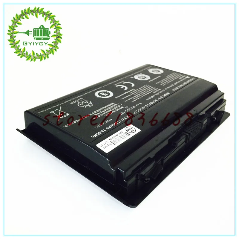 Аккумулятор для ноутбука GYIYGY W370BAT 8 76.96Wh 5200 мАч Clevo W350ET W350ETQ W370ET Sager NP6350 NP6370 W370BAT8 6 87