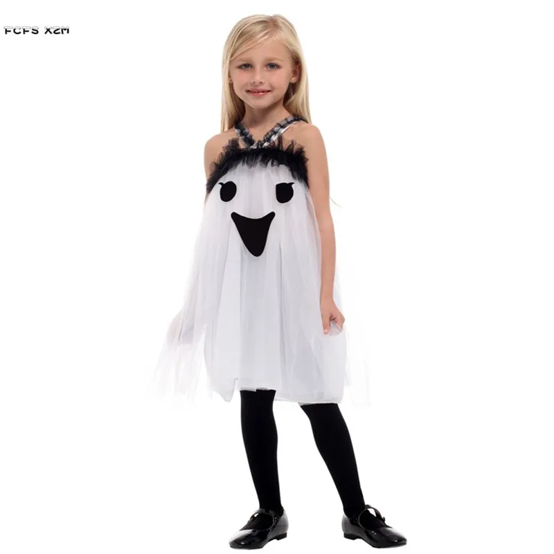 Женский костюм призрака на Хэллоуин страшные костюмы Ад дьявол косплей карнавал