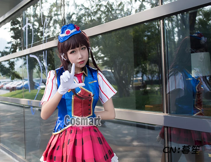 [На заказ] аниме LoveLive!Sunshine!Kurosawa Dia Happy вечерние Train Aqours форма для пробуждения костюм