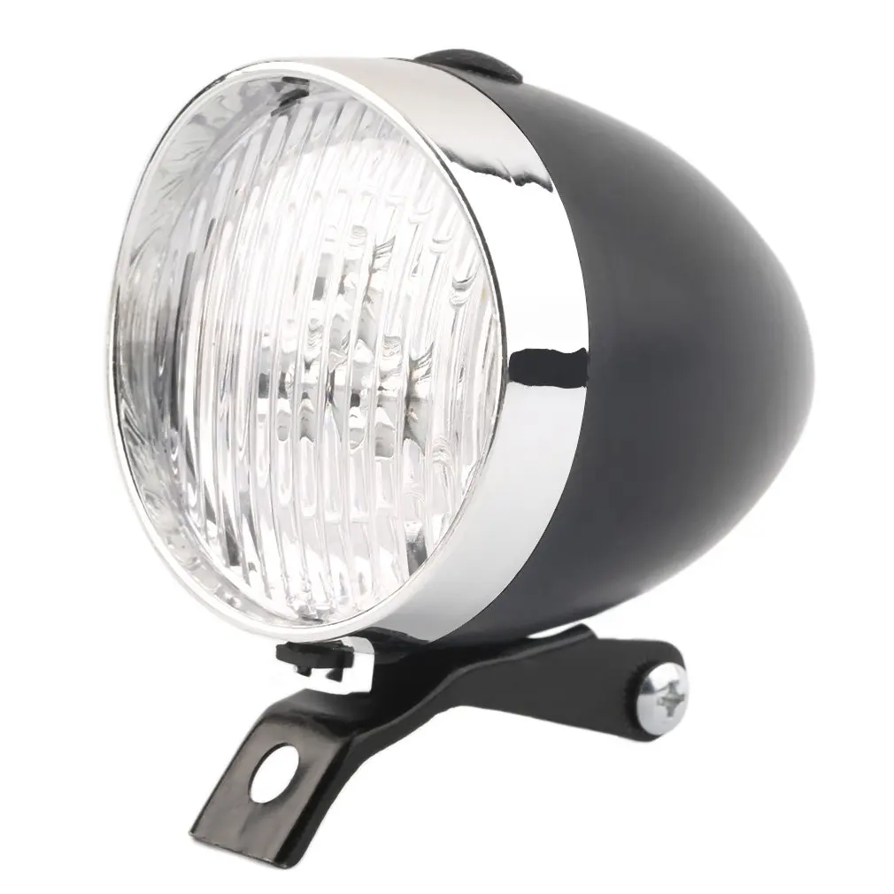 Горячая 3 светодиодный Fiets Koplamp велосипедный передний светильник Hoge Kwaliteit Ретро Koplamp винтажная лампа Zaklamp