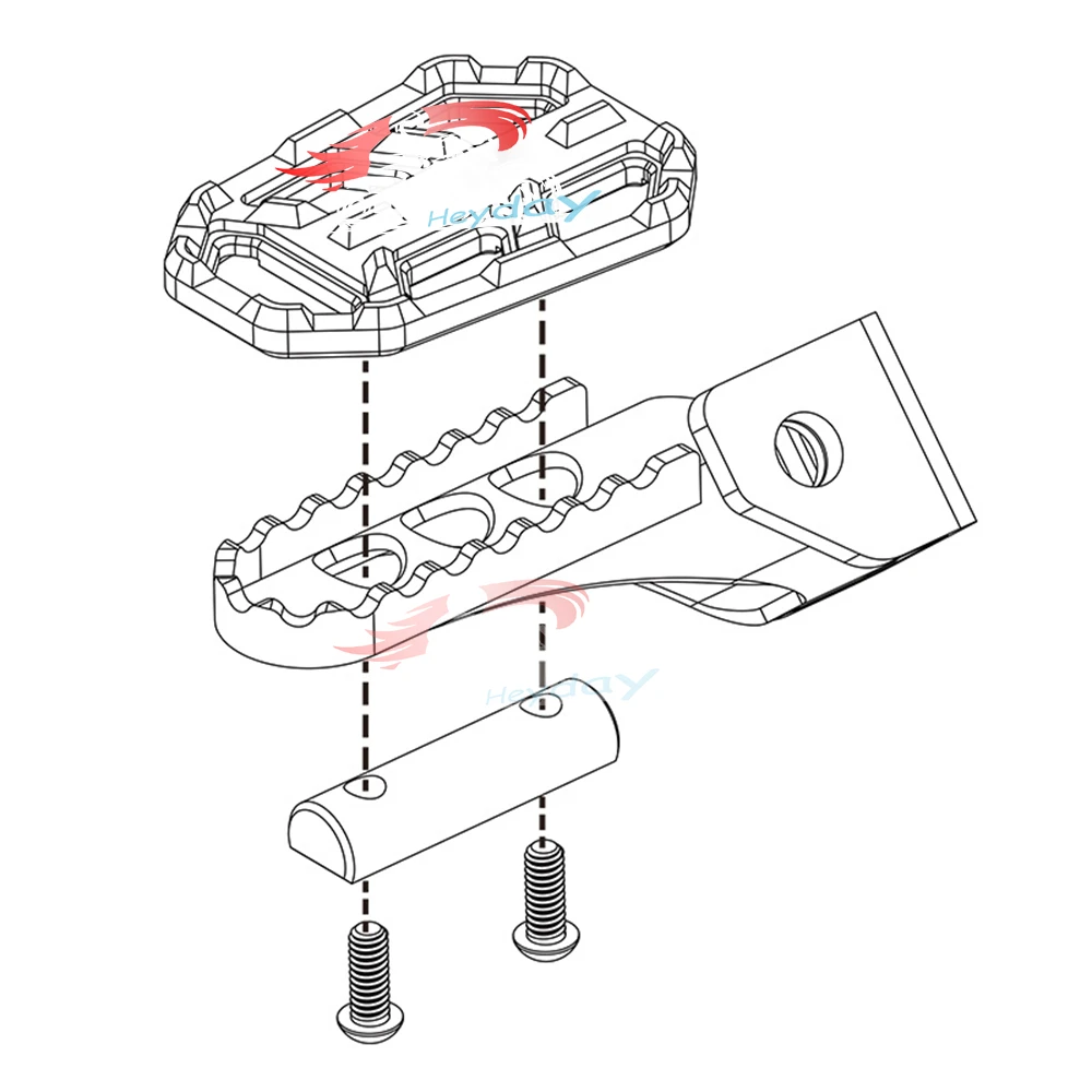 For BMW R NineT Scrambler 2016-2018 &amp nine T Urban 2017 GS 2018 CNC Front Foot Peg Footpegs G310GS 2017-2019 | Автомобили и
