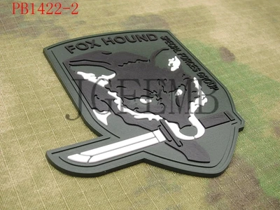 MGS FOXHOUND группа специального назначения 3D ПВХ патч