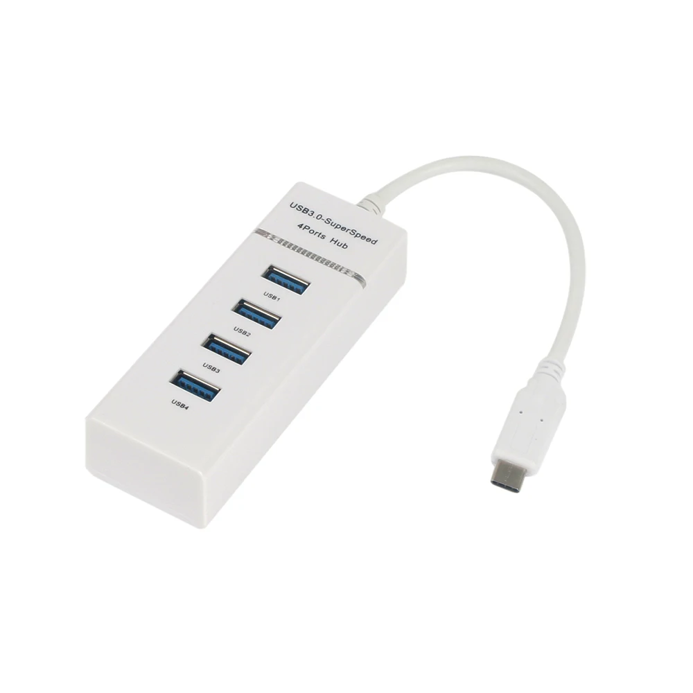 

New For MacBook USB-C Type C USB 3.1 HUB High Speed 4Port 3.0 HUB Adapter