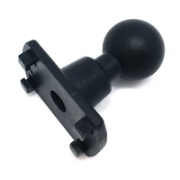 phone holder stand base w 1 inch rubber ball compatible w motorcycle bicycle waterproof phone case bag w 4 lock mechanism