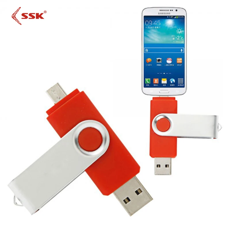 Флэш накопитель USB 2 0 для мобильного телефона OTG 4 Гб флэш внешний устройств Android ПК