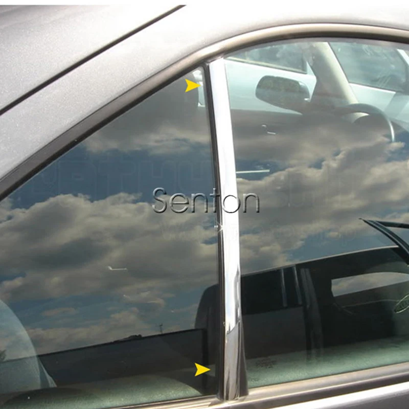 Декоративная хромированная полоска ZD 6 30 мм для стайлинга автомобиля наклейки Ford