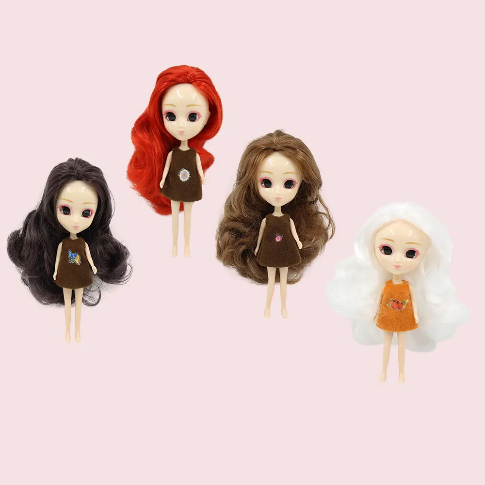 DBS ICY мини кукла Pullip 11 см много видов волос цвета одежды случайный | Игрушки и хобби