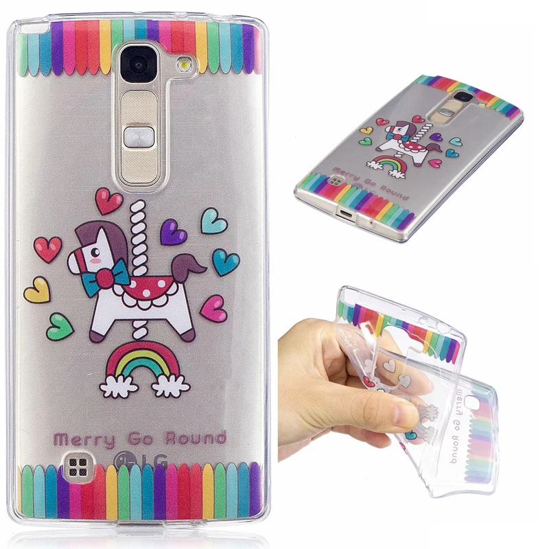 Чехол для телефона Coque LG G4 Mini H525N чехол Мягкая силиконовая Обложка TPU задняя крышка