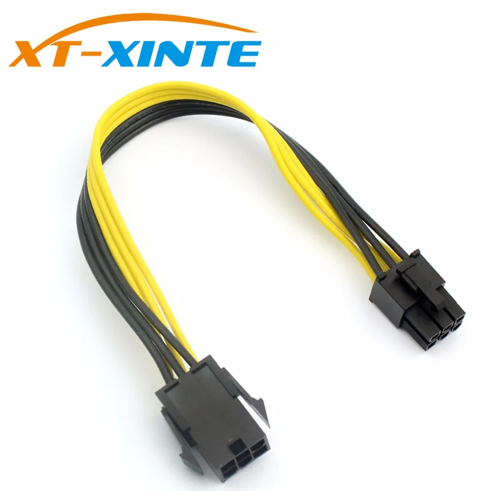Кабель удлинитель с 6P на для компьютера|6pin pcie|pcie extenderpcie extender cable |