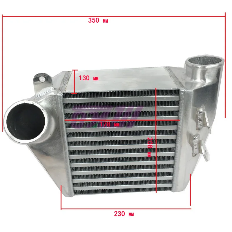 BOLT-ON Side Mount Intercooler for V W 02-05 JETT A Golf GT I MK4 1.8t Turbo kit | Автомобили и мотоциклы