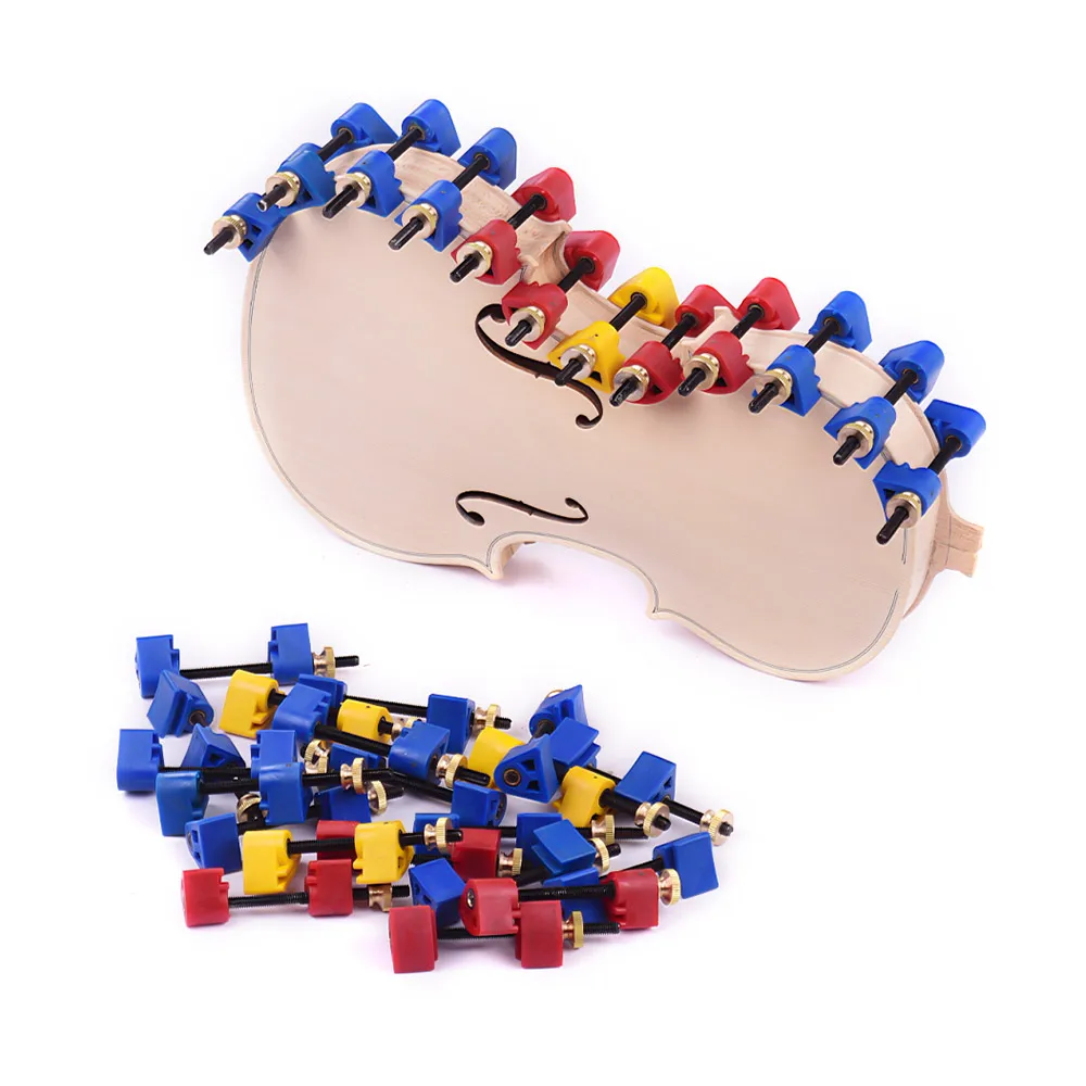 

Professional Violin Accessories ABS Making Tools DIY Violin Repairing Clamps Sets Musical Instrument Parts Pack of 32pcs