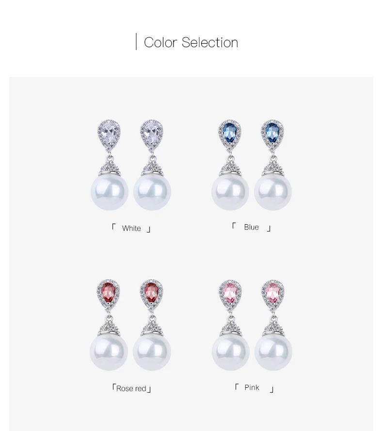 Серебряные 925 серьги для женщин с кристаллами от Swarovski элегантные жемчужные Висячие серьги Модные ювелирные изделия серьги для свадебного подарка воротник