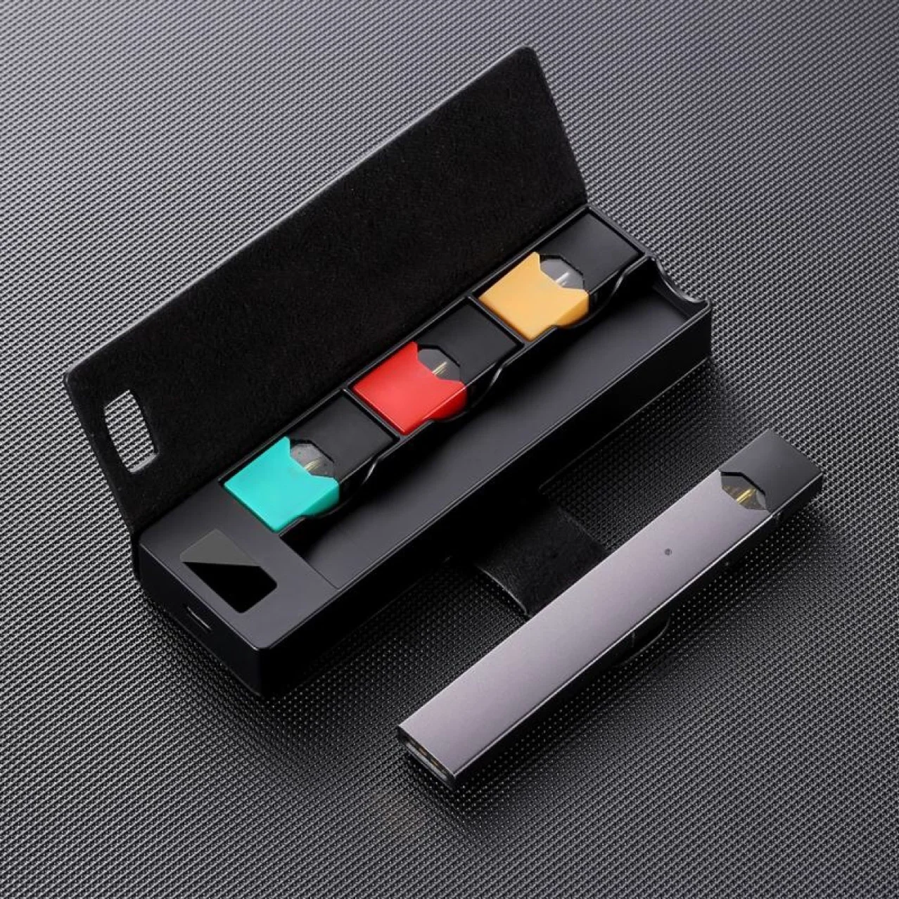 JUUL Chargeing чехол для путешествий портативный внешний аккумулятор Pod держатель зарядное устройство совместимо с JUUL с ЖК-индикатором, устройство не входит в комплект