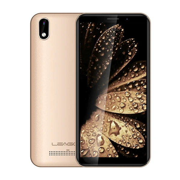 GOLD LEAGOO Z10 Android мобильный телефон 5," 18:9 дисплей 1 ГБ ОЗУ 8 Гб ПЗУ MT6580M четырехъядерный 2000 мАч 5MP камера 3g смартфон - Цвет: GOLD