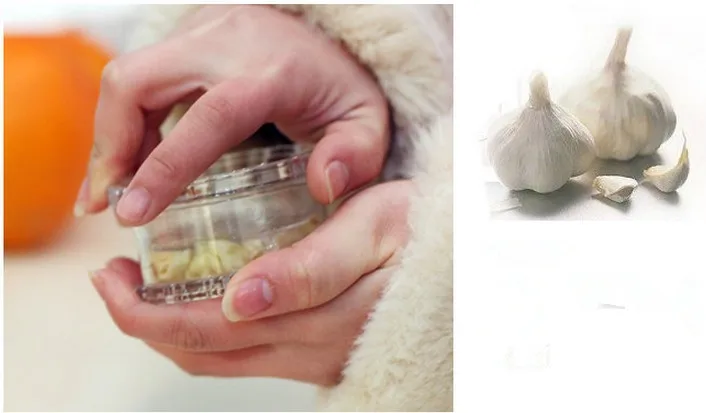 1 шт мульти Применение Пластик чесночный пресс нож/кухонные твист Кухня полезным