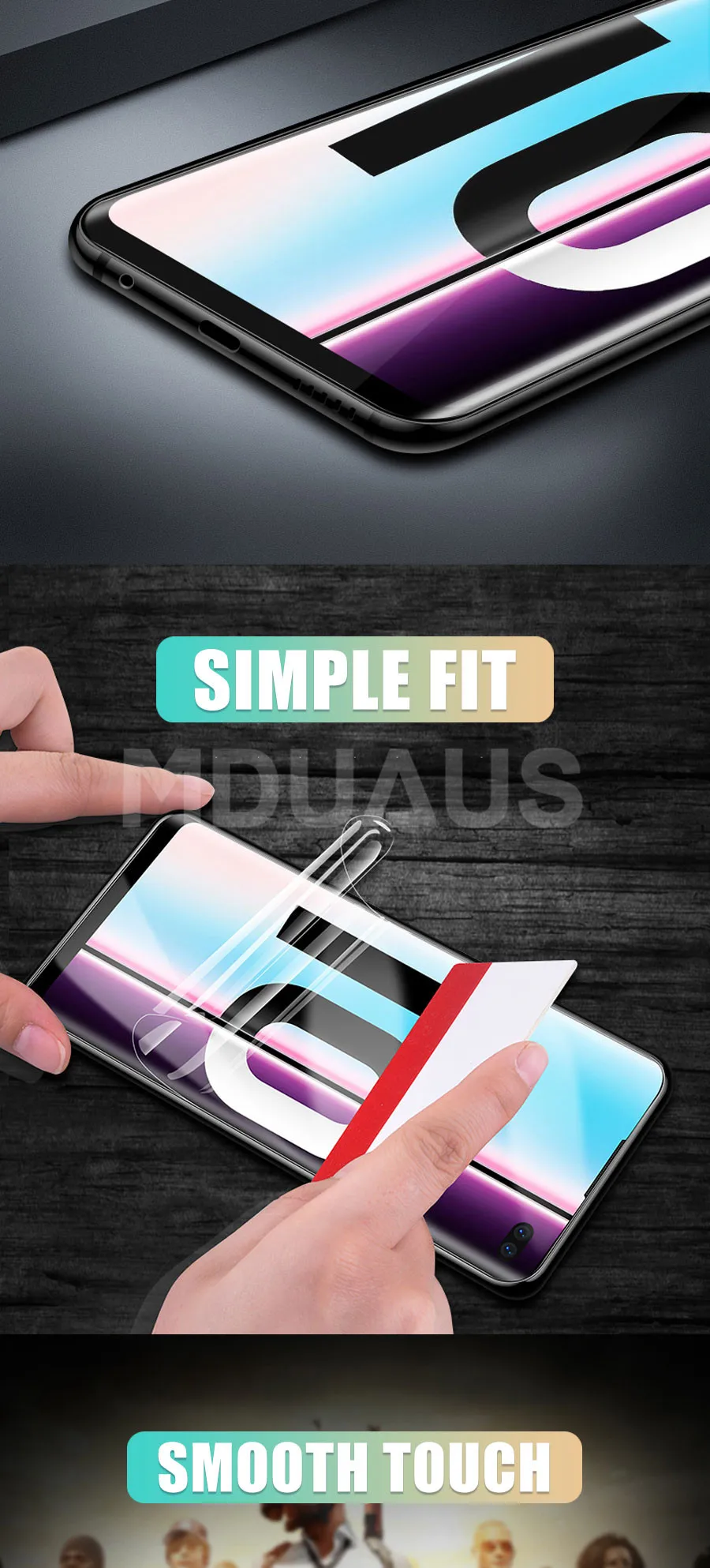 20D Защита экрана для samsung Galaxy S10 S9 S8 Plus Защита экрана для samsung S10e S7 Edge Note 8 9 мягкая пленка полное покрытие