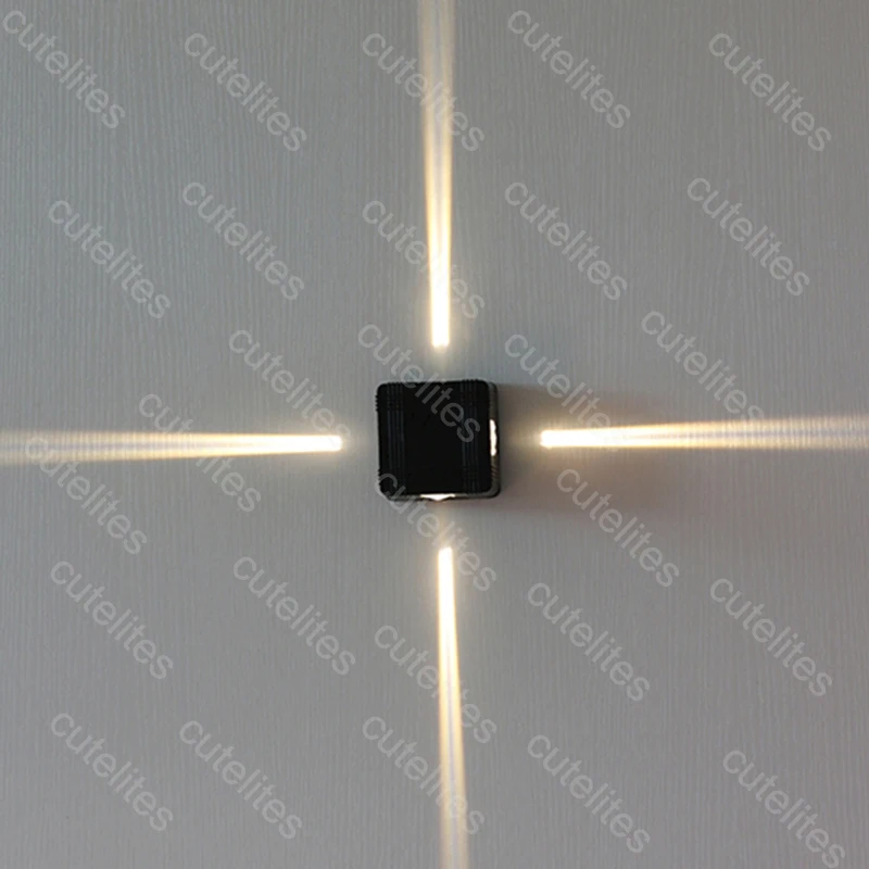 Modern Home Lighting 6W Aluminum 4-Head LED Wall Light RGB up down Indoor Decoration KTV Bar Restaurant Lamp AC 85-265V