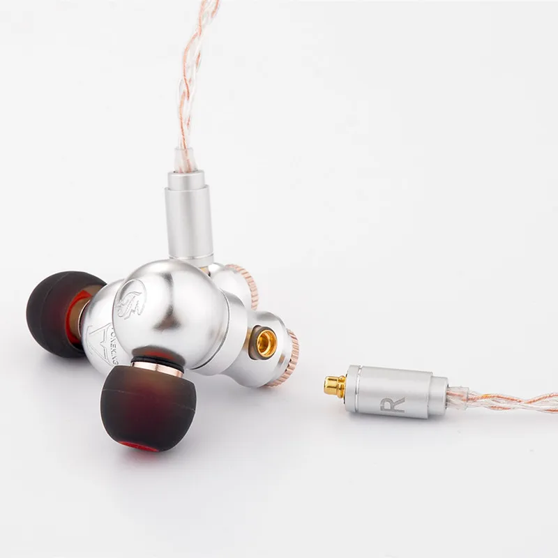 Наушники вкладыши TONEKING Nine Tail металлическая гарнитура Hi Fi с функцией поддержания