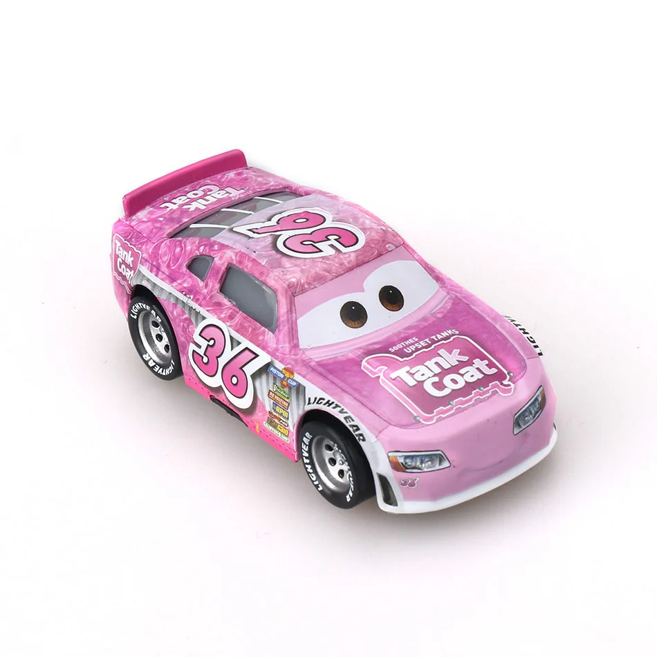 Disney Pixar Cars 2 3 Lightning Mcqueen Mater Jackson Storm Ramirez 1:55 литой автомобиль металлический сплав мальчик игрушки для детей подарок