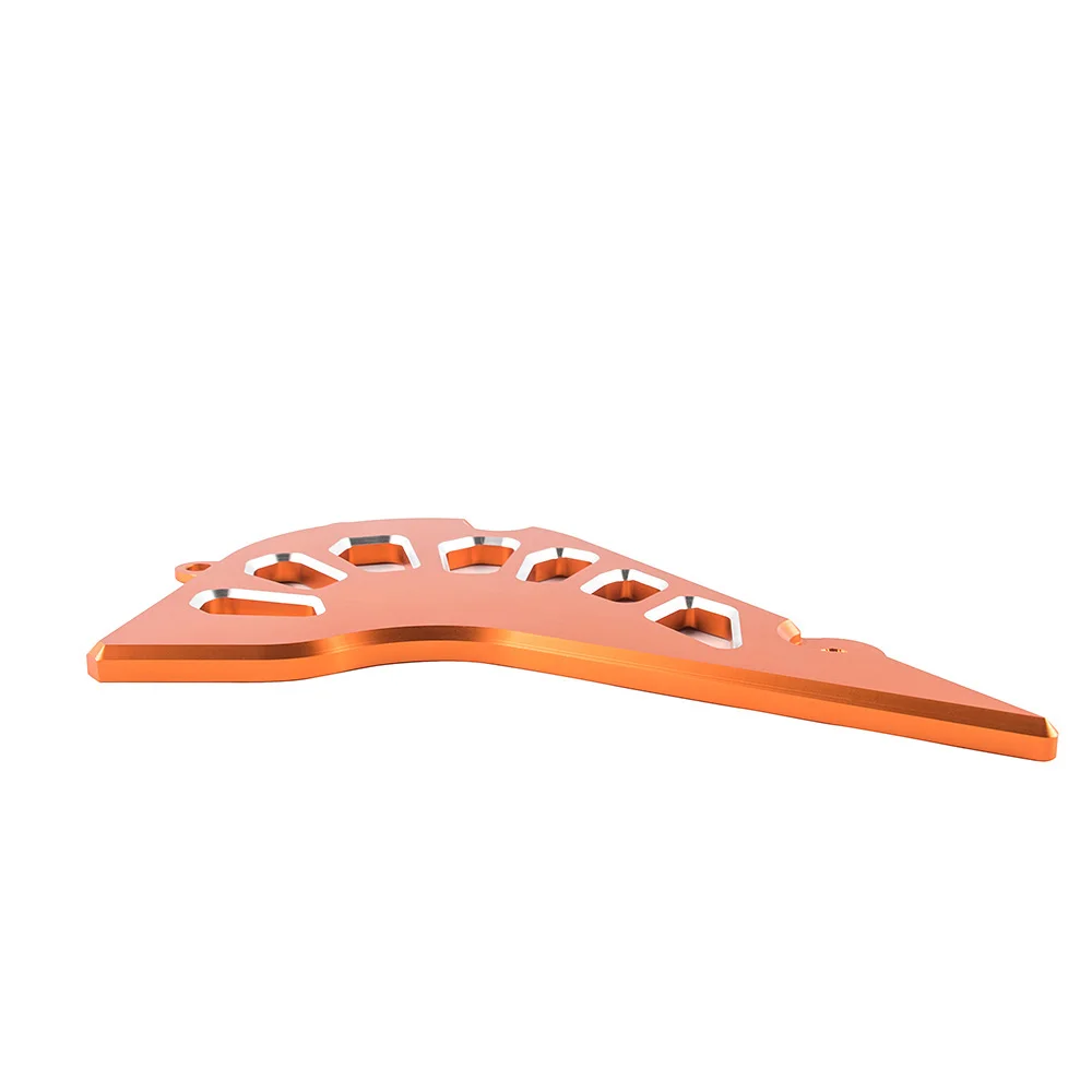 Оранжевая мотоциклетная ЧПУ алюминиевая передняя защитная кожуха на цепь для KTM