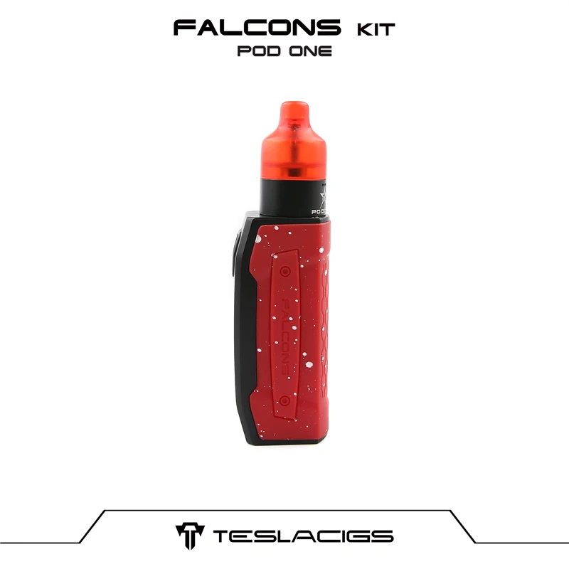 Оригинальный Tesla Falcons Pod один комплект 2000 мАч батарея с 1.2ohm картридж электронной