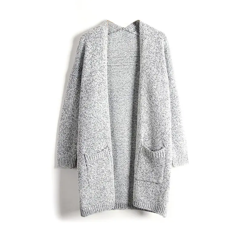 Fashion Women Knitted Sweater Casual Cardigan Long Sleeve Jacket Coat Outwear Tops Plus Size 5XL FS99 | - Фото №1