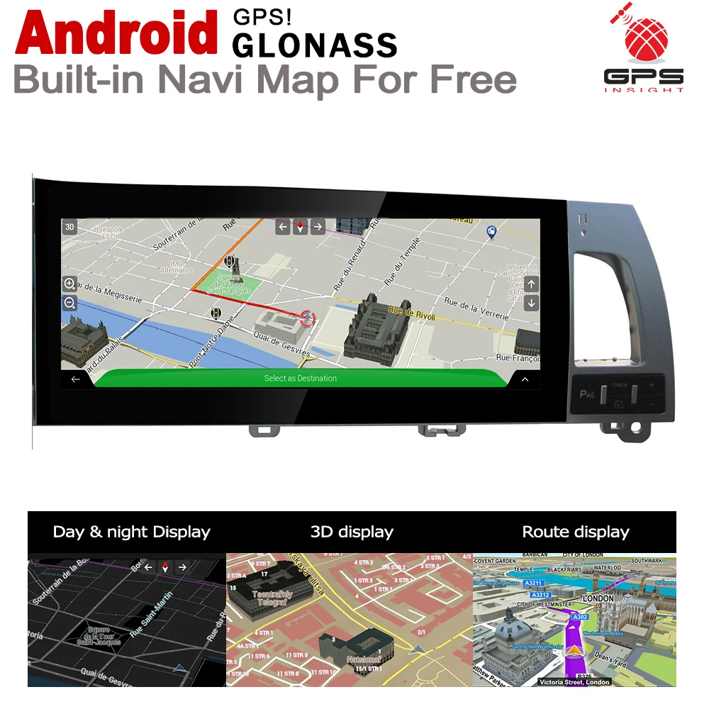 Автомобильный Android радио gps мультимедийный плеер для Audi A6 4F 2005~ 2009 MMI стиль Навигация WiFi BT HD сенсорный экран стерео