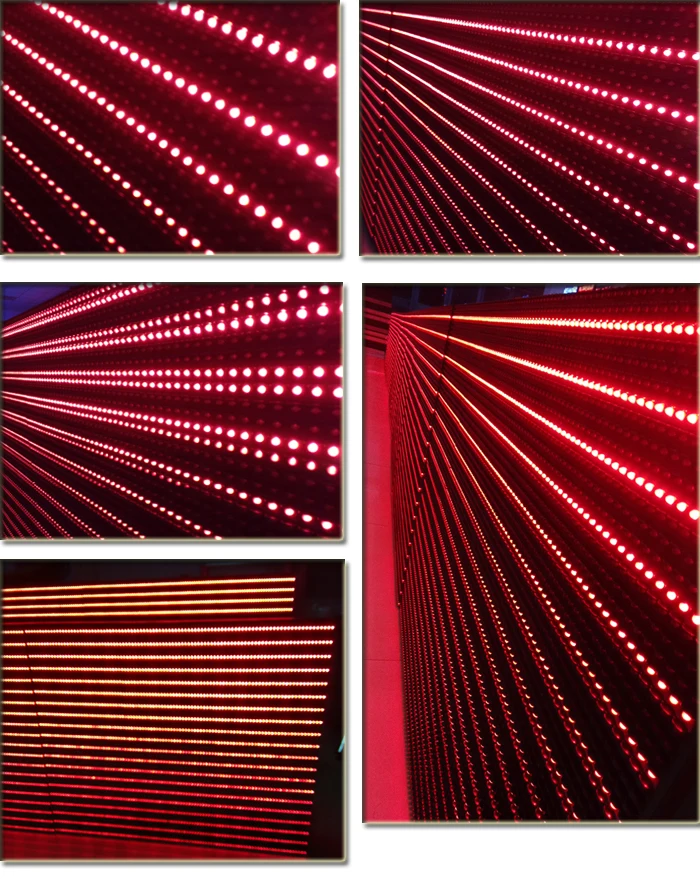 TEEHO один красный светодиодный модуль p10 рекламная вывеска экран дисплей открытый