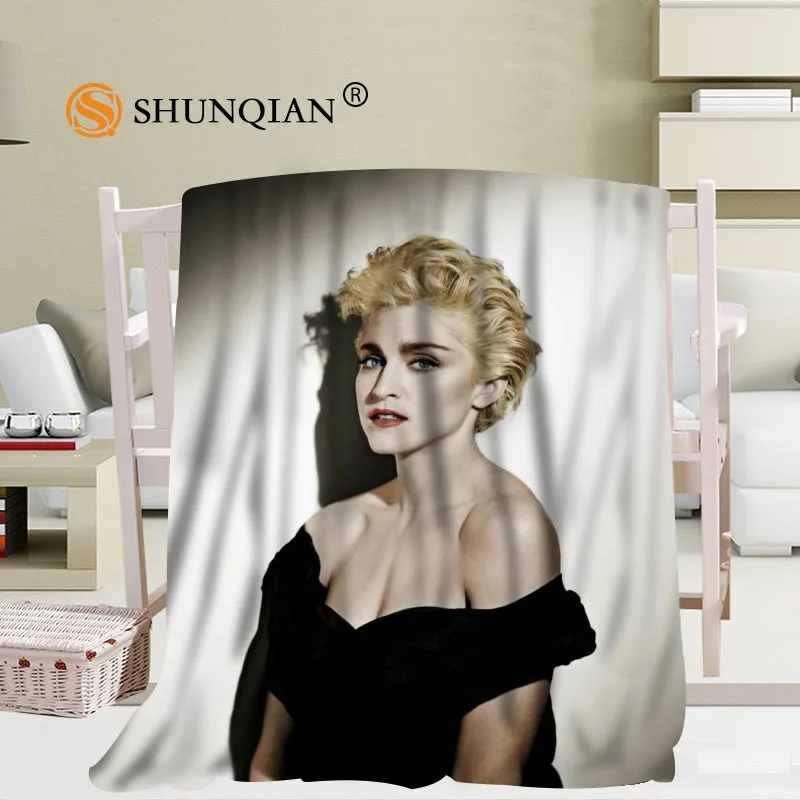 melhor Cobertor De Madonna Macio Diy Sofá-cama Manta Criança Adulto Quente Número De Cobertor Personalizado