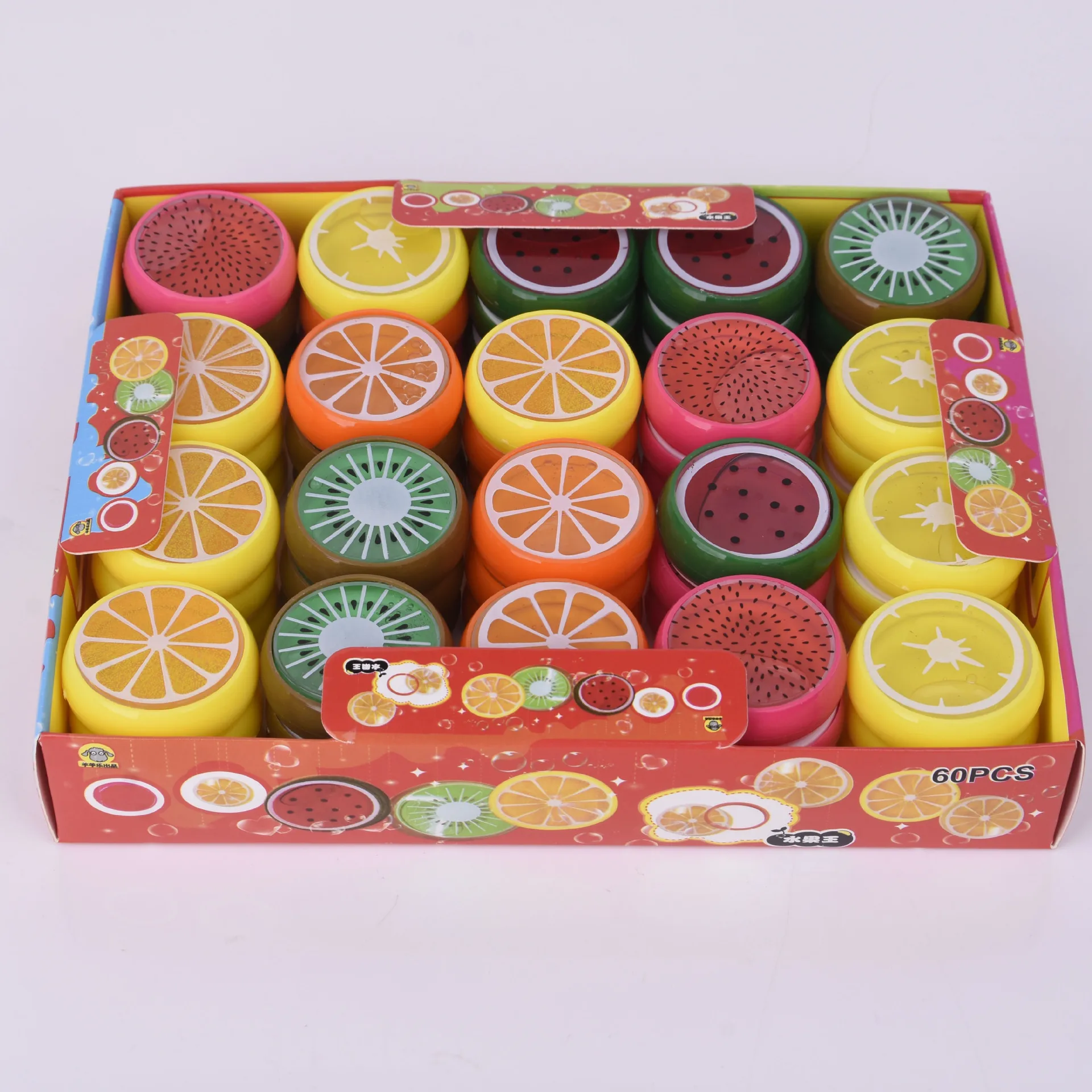 60 шт. наборы фруктовых слизи магнитная полимерная глина прозрачная слизь для