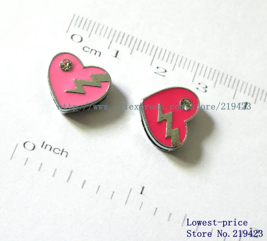 Бесплатная доставка 50 шт 8 мм горный хрусталь сердце с Молниеносным горным