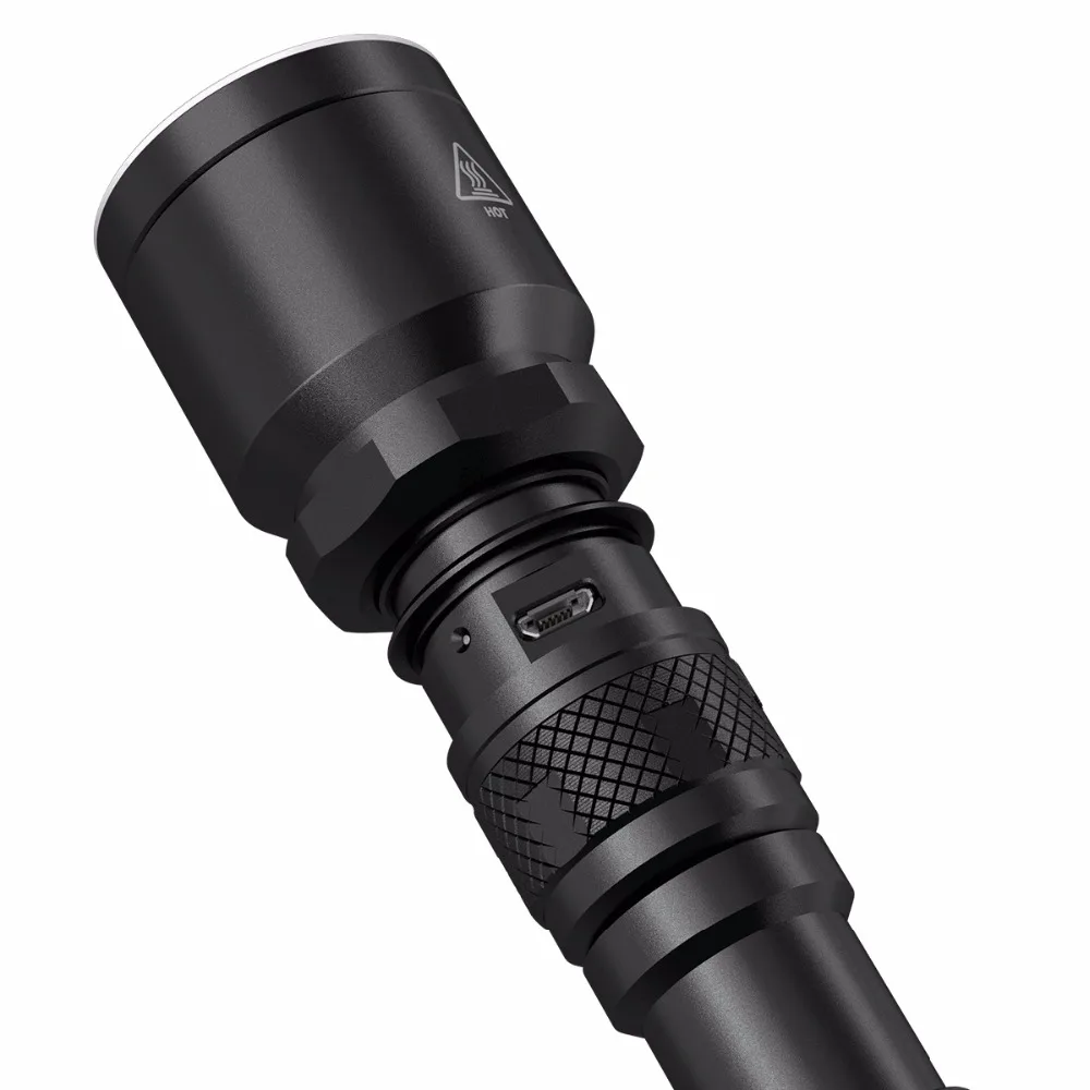 Перезаряжаемый фонарик NITECORE MH25GT CREE XP L HI V3 светодиодный тактический с дальностью