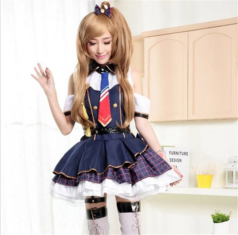 Аниме Love live! Соблазнительное платье горничной пробуждение идола жертвовать