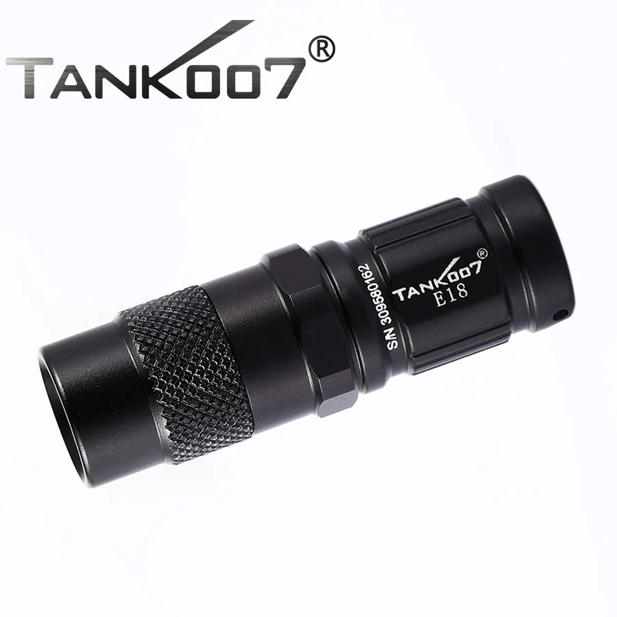 TANK007 E18 CREE R5 3-Режимы мини Карманный Брелок для ключей в виде светодиодного фонаря маленький яркий фонарик