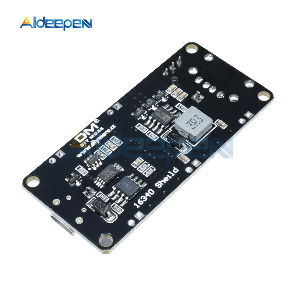 Плата зарядного устройства для Arduino UNO R3 ONE 1 шт. 16340 перезаряжаемый литиевый