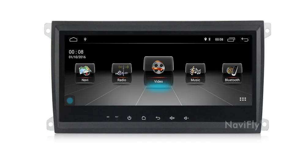 NaviFly 8,8 ''Android 9,1 автомобильный DVD мультимедийный плеер gps навигация для Porsche Cayenne 2003-2010 радио fm стерео головное устройство