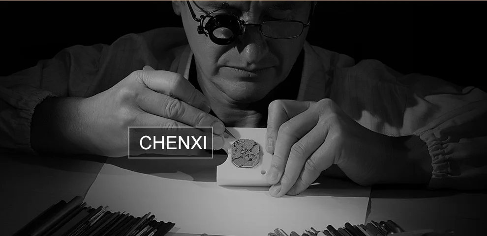 Элегантные модные розовые Золотые женские часы CHENXI повседневные женские часы водонепроницаемые минимализм стразы женские часы