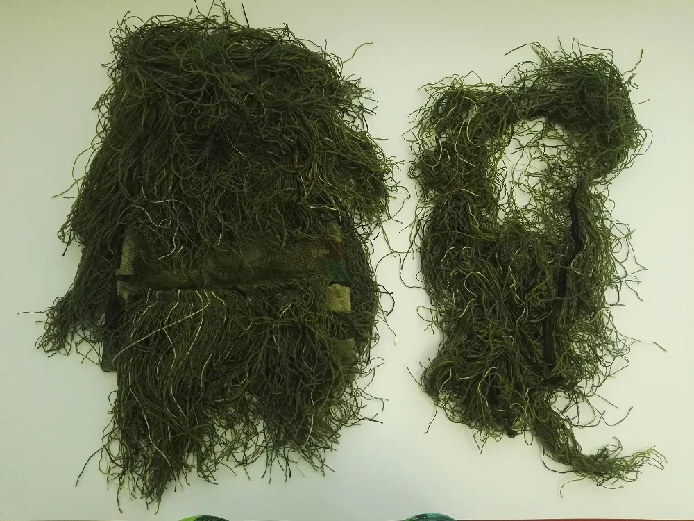 Тактическая камуфляжная кепка с капюшоном и винтовкой для охотничьего костюма 568