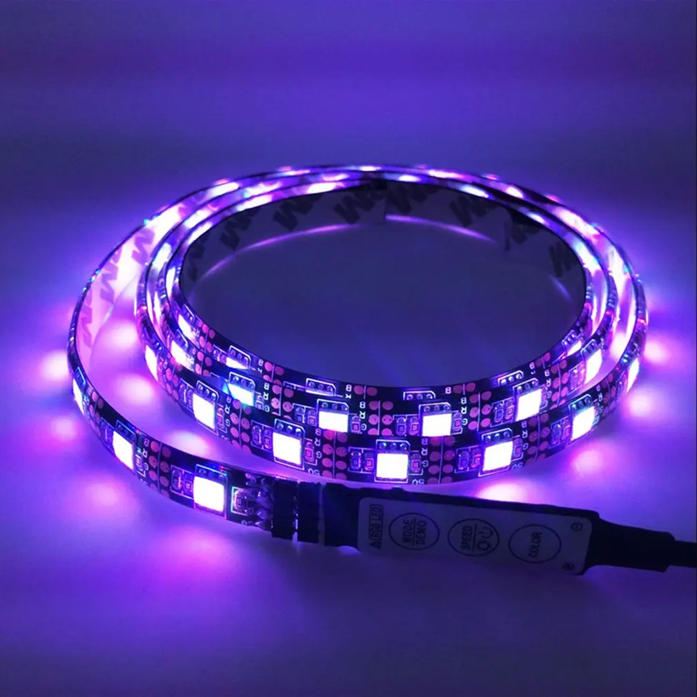 30 светодиодный/метр фоновый свет телевизора 0 5/1/2 м USB кабель Мощность