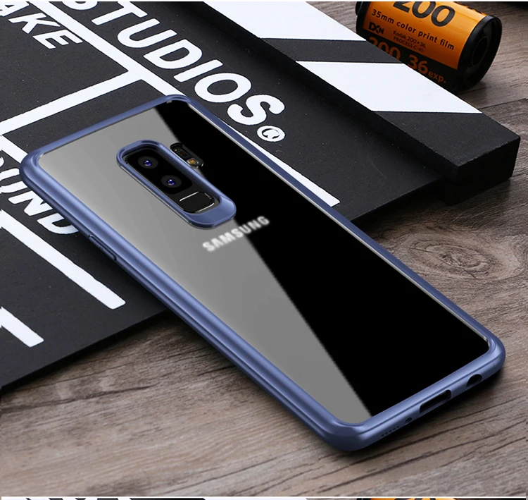 Для samsung galaxy Note 9 Чехол ipaky силиконовый мягкий каркас жесткий прозрачный задний Чехол для телефона для samsung S9 PLUS S9plus чехол s