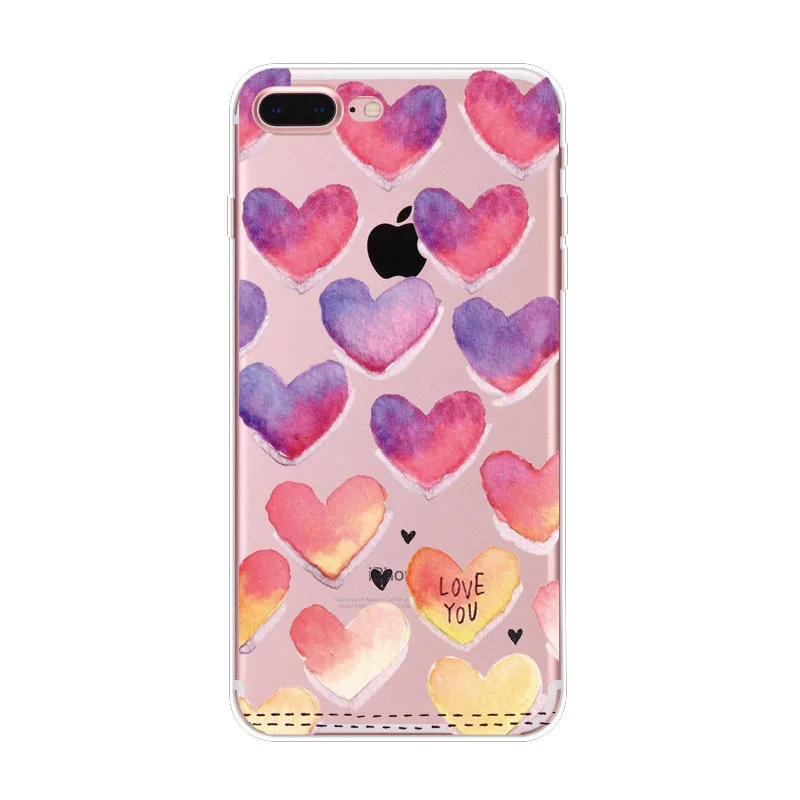 Для iPhone 6 7 Чехол Милый Панда хомяк животные чехол для iphone 6S 5 5S SE силиконовая